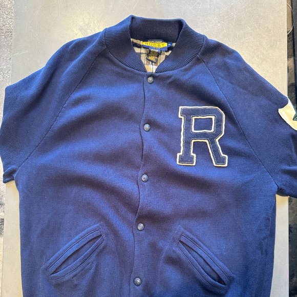 Very Rare Rugby Ralph Lauren Varsity Bomber - New Without Tags - Size L